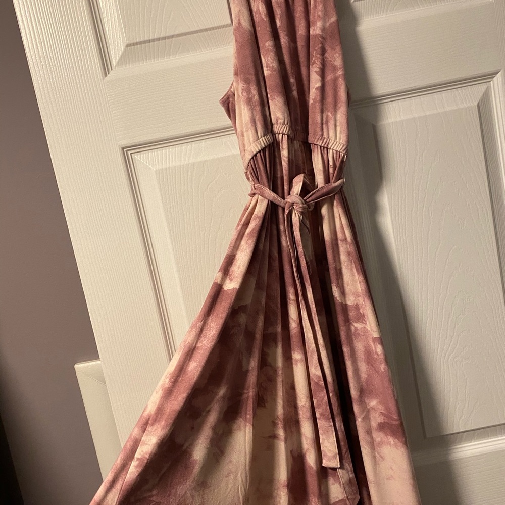 Maternity maxi dress